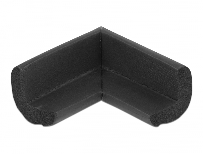 Delock Schaumstoff Kantenschutz selbstklebend 70 x 67 x 35 mm schwarz #5 