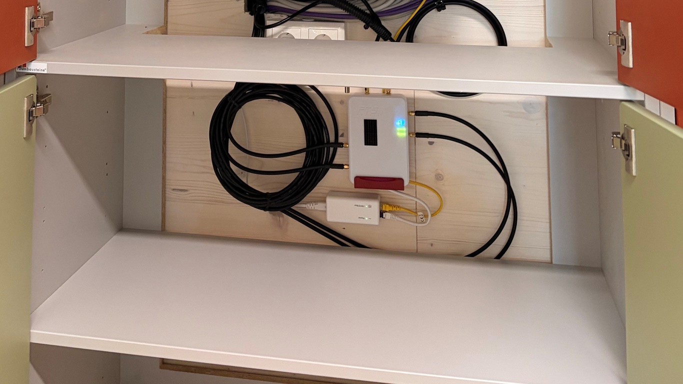 Fritzbox 6860 eingebaut