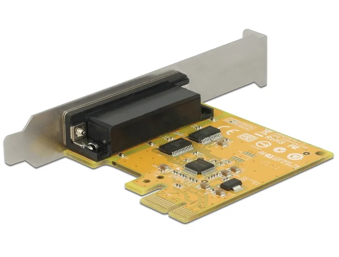 Delock PCI Express x1 Karte zu 2 x Seriell RS-232 High Speed 921K ESD Überspannungsschutz #2 