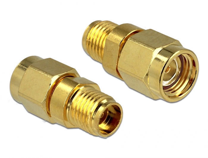 Delock Adapter RP-SMA Stecker > SMA Buchse