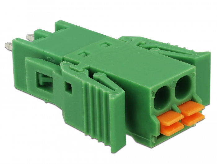 Delock Terminalblock Set für Platine 2 Pin 3,81 mm Rastermaß vertikal #3 
