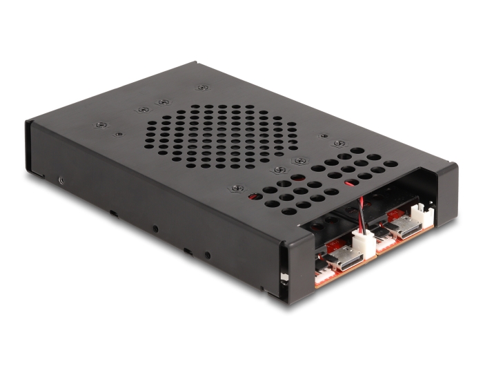 Delock 3.5″ Wechselrahmen für 2 x M.2 NVMe SSD mit OcuLink SFF-8612 Anschluss #3 