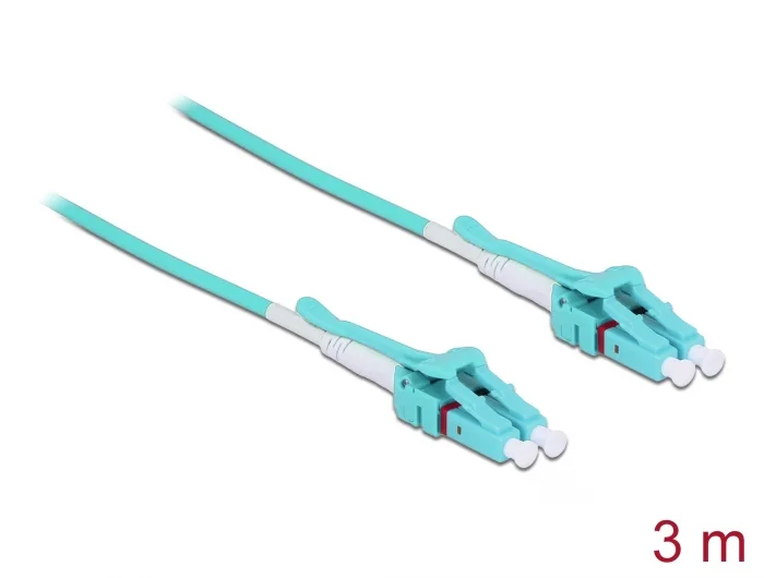 Delock Kabel Lichtwellenleiter LC > LC Multimode OM3 Uniboot 3 m #1 