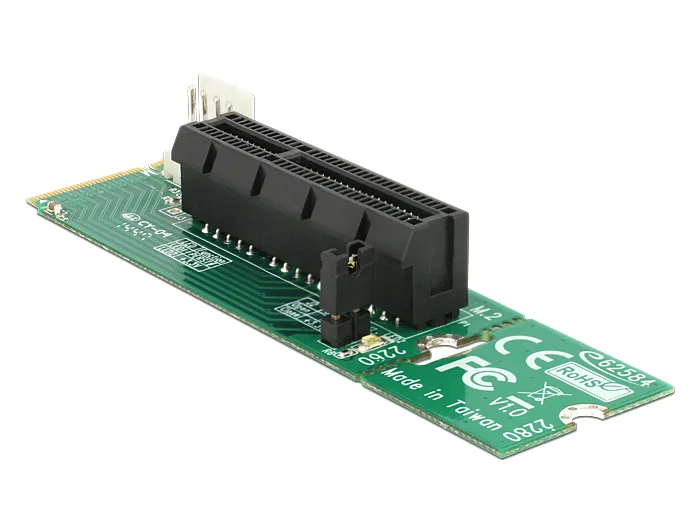 Delock Adapter M.2 Key M Stecker zu PCI Express x4 Slot #2 