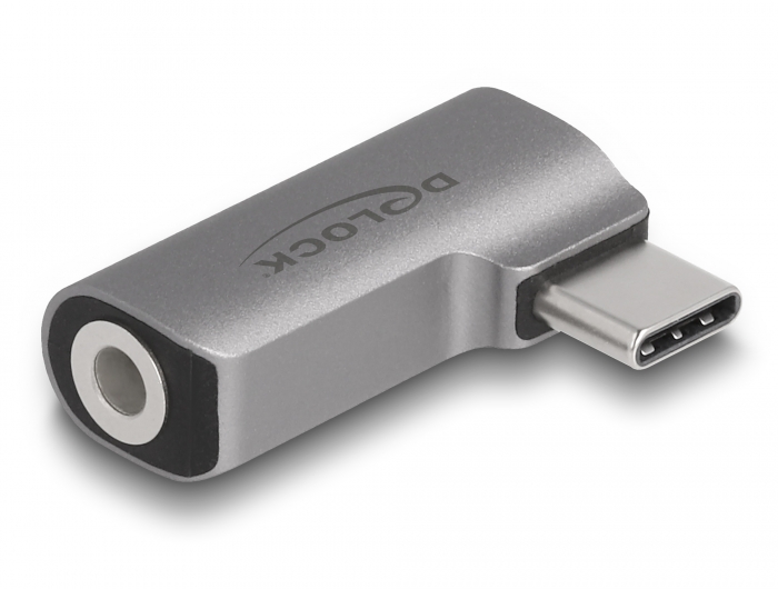 Delock Audio Adapter USB Type-C™ Stecker zu 3,5 mm 4 Pin Klinkenbuchse #1 