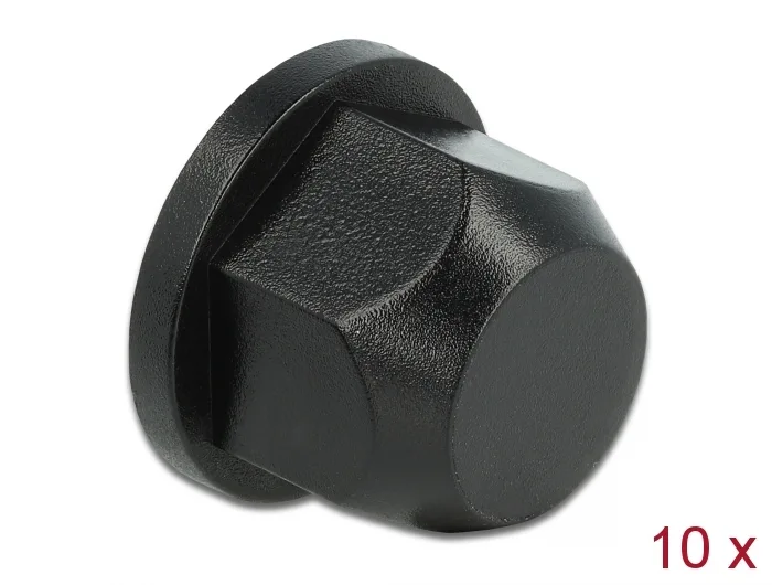 Delock Schutzkappe Sechskant mit Innengewinde für Schraube M12 natur 10 Stück #1 