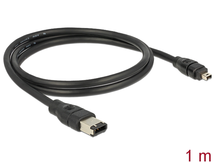 Delock Kabel FireWire 6 Pin Stecker > 4 Pin Stecker 1 m #2 