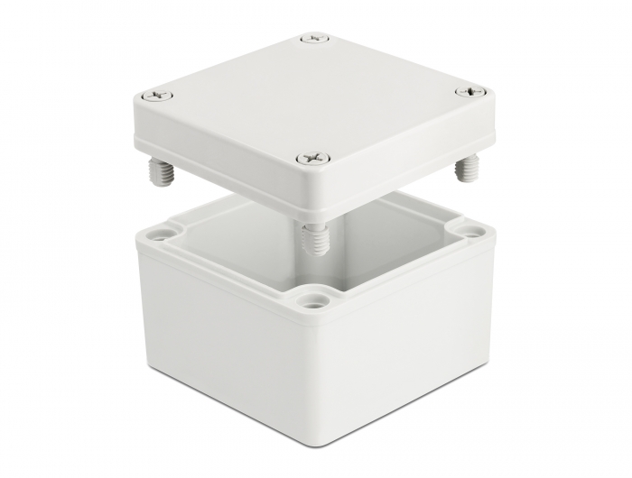 Delock Installationsgehäuse IP65 wasserdicht 100 x 100 x 75 mm grau #2 
