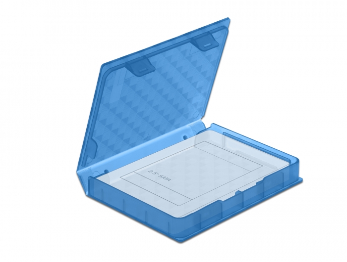 Delock Schutzbox für 2.5″ HDD / SSD blau #3 