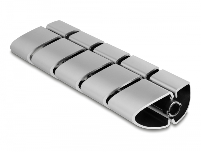 Delock Befestigungselement für Kabelkanal 75 x 45 mm 5 Stück silber #1 