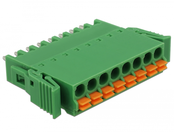 Delock Terminalblock Set für Platine 8 Pin 3,81 mm Rastermaß vertikal #2 