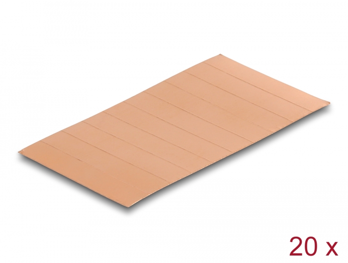 Delock Kupferstreifen 35 x 7 mm selbstklebend 200 Stück #1 