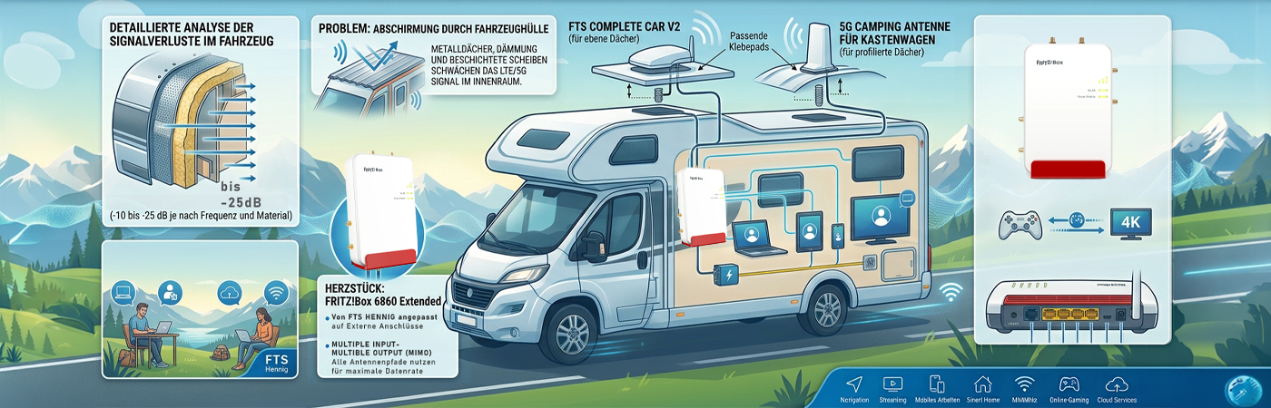 5G Internet im Wohnmobil und Camper