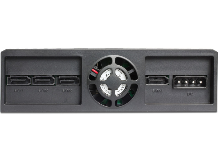 Delock 5.25″ Wechselrahmen für 4 x 2.5″ SATA HDD / SSD #5 