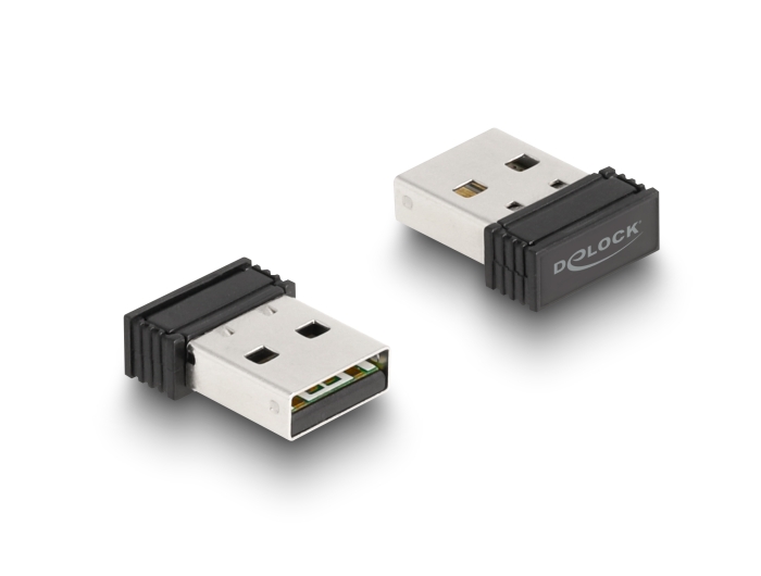 Delock 2 in 1 USB Typ-A Nummernblock mit Taschenrechner Funktion 2,4 GHz kabellos schwarz #2 