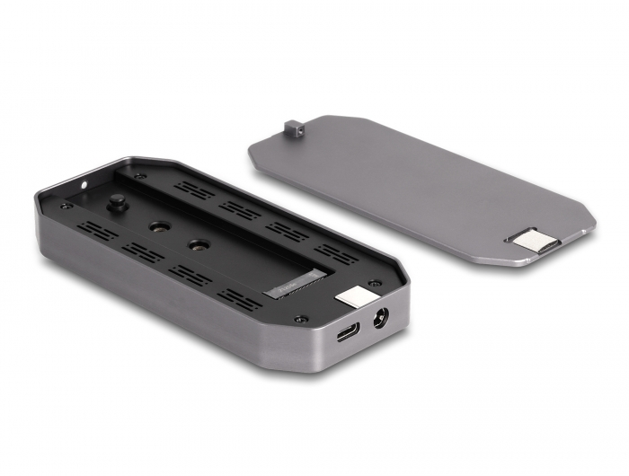Delock Externes Gaming Gehäuse für M.2 NVMe PCIe SSD mit SuperSpeed USB 20 Gbps (USB 3.2 Gen 2x2) USB Type-C™ Buchse und RGB LED Beleuchtung #2 