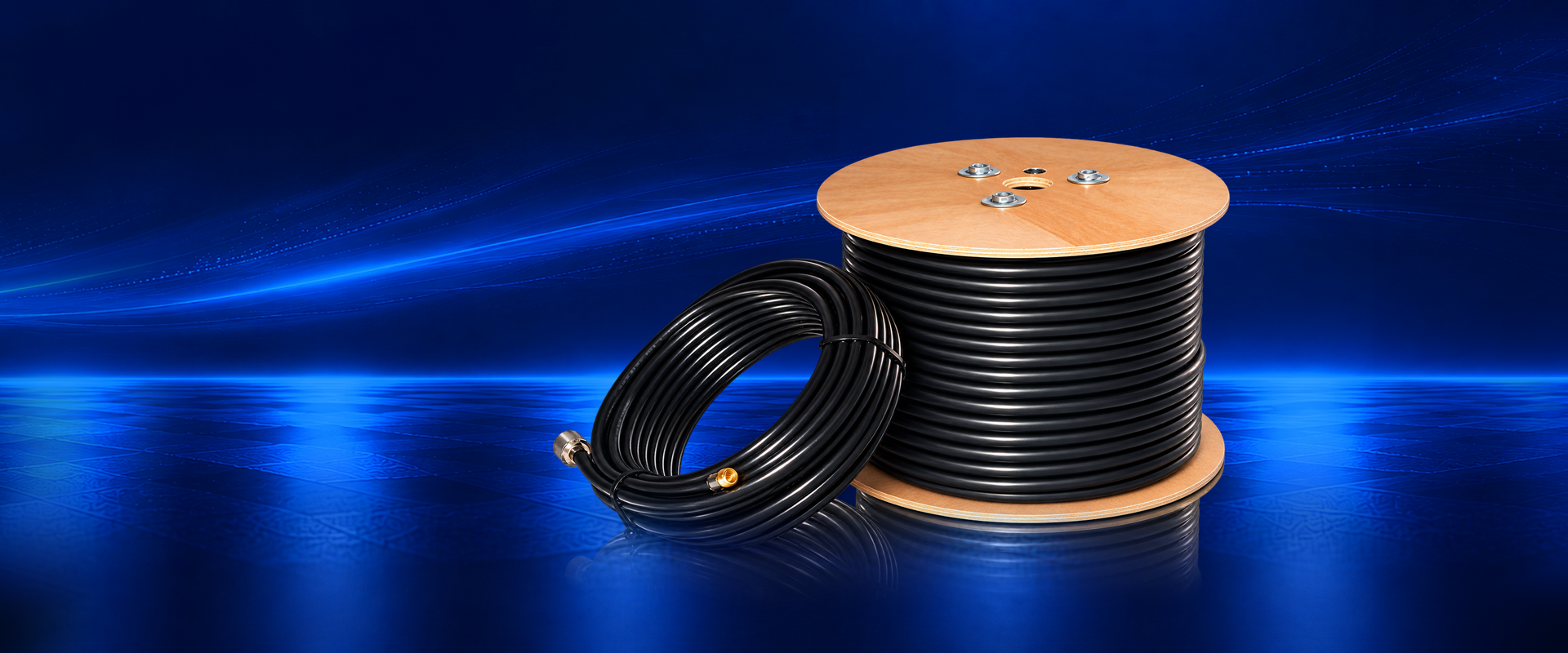
Koaxial/Antennenkabel für maximale Bandbreite. Erstklassige Signalqualität.

