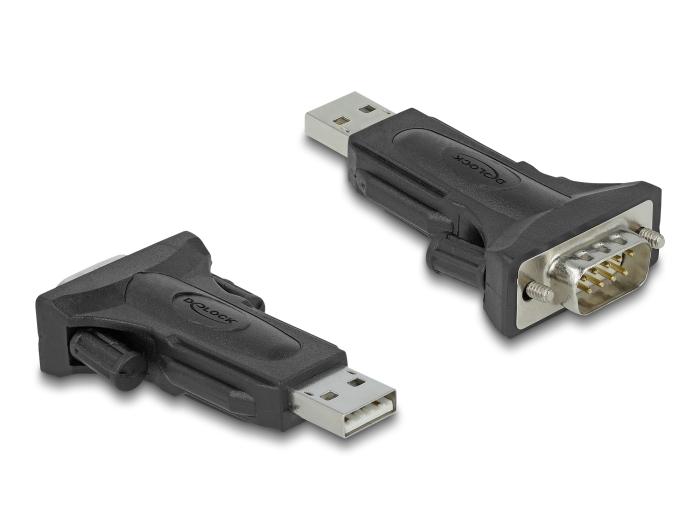 Delock Adapter USB 2.0 Typ-A Stecker zu 1 x Seriell RS-422/485 DB9 #2 