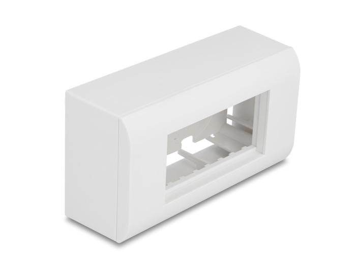 Delock Easy 45 Aufputzgehäuse 152 x 82 mm, weiß #3 