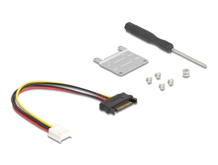 Delock Adapter Mini PCIe Stecker zu PCIe 3.0 x1 Buchse 90° gewinkelt mit Kabel 20 cm #3 