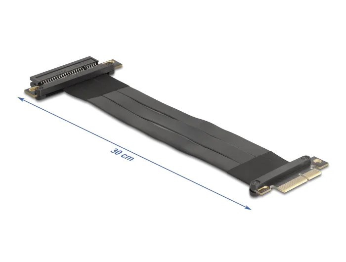 Delock Riser Karte PCI Express 3.0 x4 Stecker zu x8 Slot mit Kabel 30 cm #2 