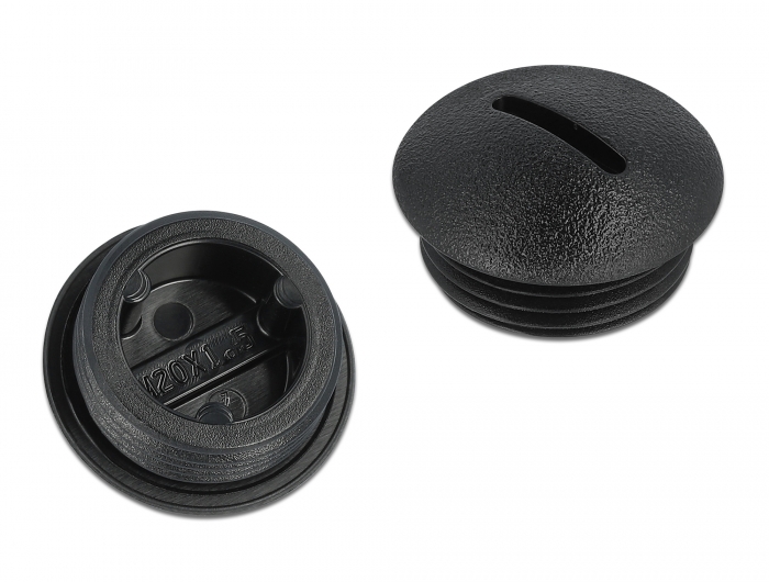 Delock Verschlussstopfen M20 x 1,5 schwarz 10 Stück #4 