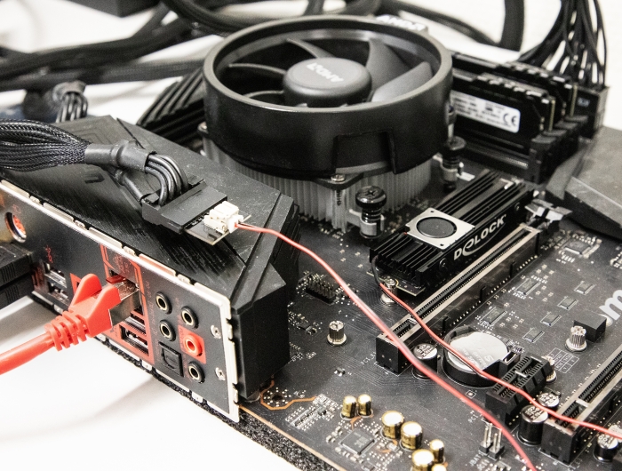 Delock Kühlkörper mit Lüfter für M.2 SSD 2280 schwarz #6 