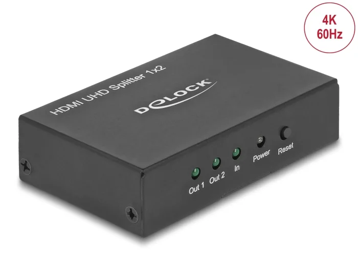 Delock HDMI UHD Splitter 1 x HDMI in > 2 x HDMI out 4K #1 