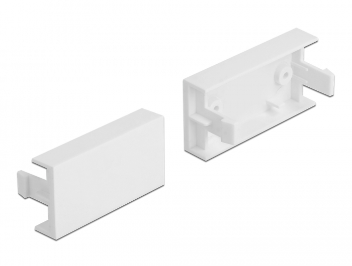 Delock Easy 45 Modul-Blindblende 45 x 22,5 mm 10 Stück weiß #2 