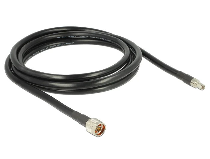 Delock Antennenkabel N Stecker > RP-SMA Stecker CFD400 LLC400 3 m low loss #2 