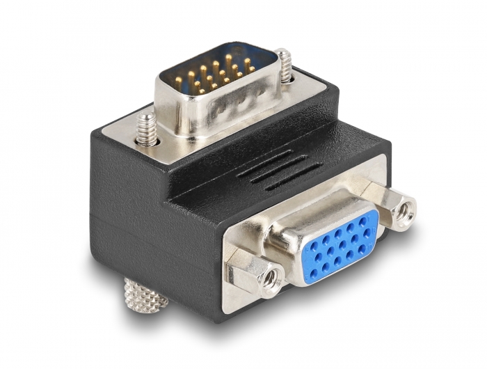 Delock Adapter VGA Stecker zu Buchse 90°gewinkelt #2 