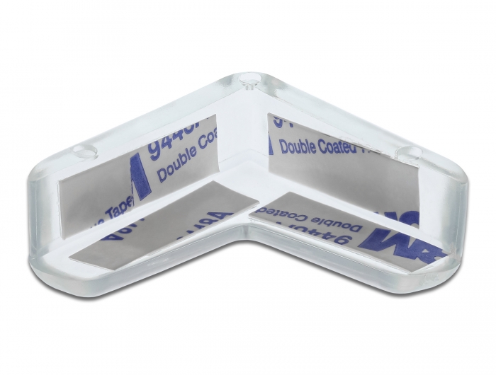 Delock Kantenschutz selbstklebend 40 x 40 x 13 mm transparent #3 