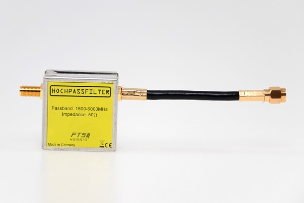 Hochpassfilter 1600 - 6000 MHz