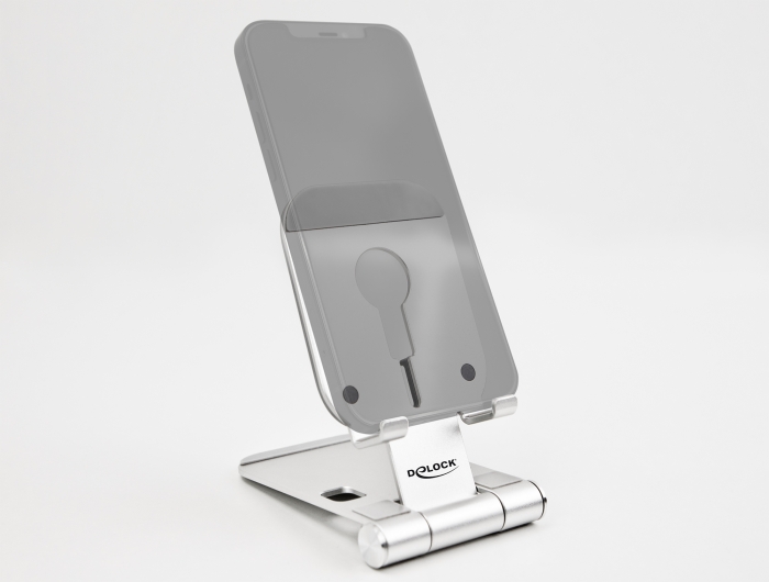 Delock Smartphone Standhalterung verstellbar für MagSafe Aluminium #5 