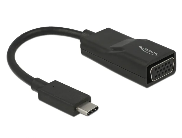 Delock Adapter USB Type-C™ Stecker > VGA Buchse (DP Alt Mode) #1 