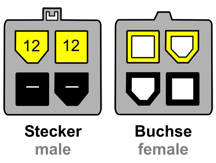 Delock Verlängerungskabel P4 4 Pin Stecker > P4 4 Pin Buchse 15 cm #2 