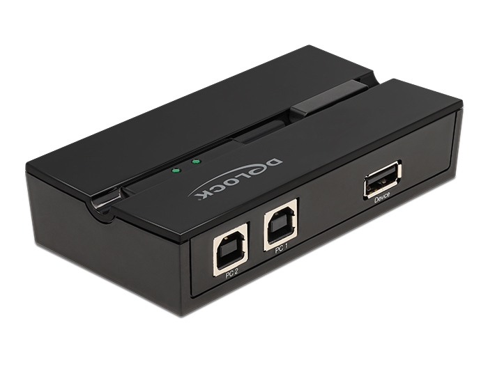 Delock USB 2.0 Switch für 2 PC an 1 Gerät #1 