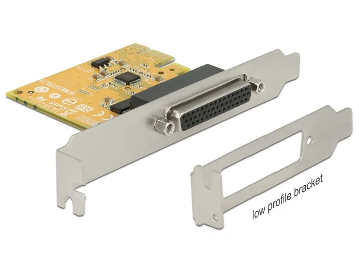 Delock PCI Express x1 Karte zu 2 x Seriell RS-232 High Speed 921K ESD Überspannungsschutz #6 