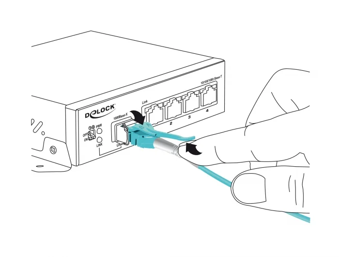 Delock Kabel Lichtwellenleiter LC > LC Multimode OM3 Uniboot 5 m #3 