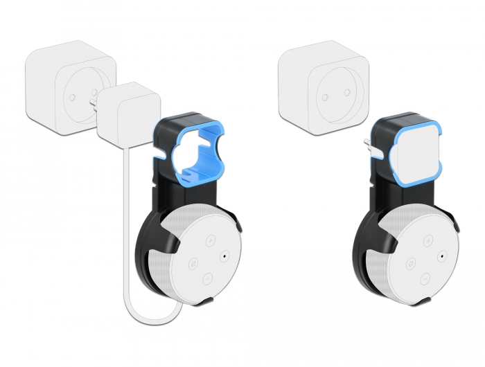 Delock Wandhalterung für Echo Dot 3. Generation #4 