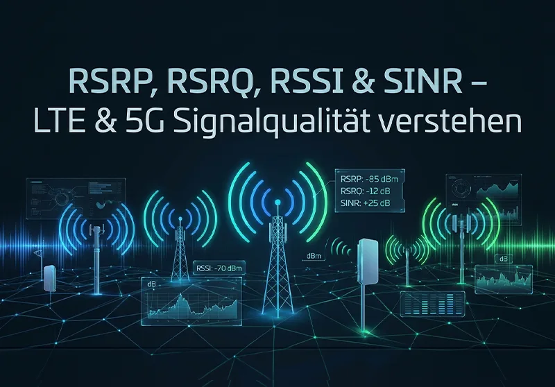 LTE Signalstärke & Leistung - von RSRP bis RSRQ